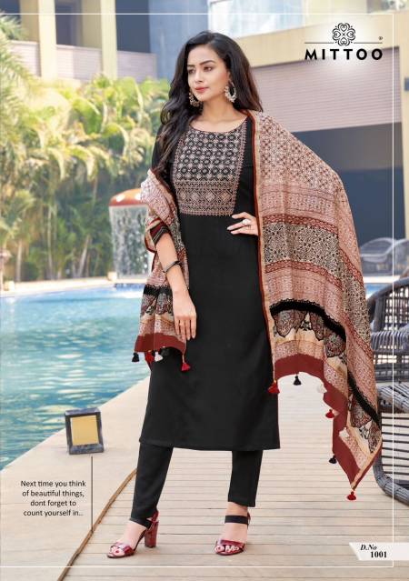 Mahima By Mittoo Readymade Designer Salwar Suits Catalog
